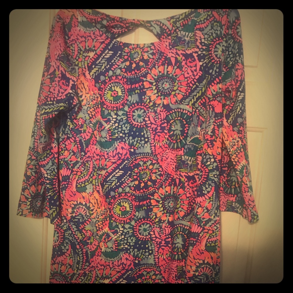 Lilly Pulitzer No Problem Llamma Dress Large EUC